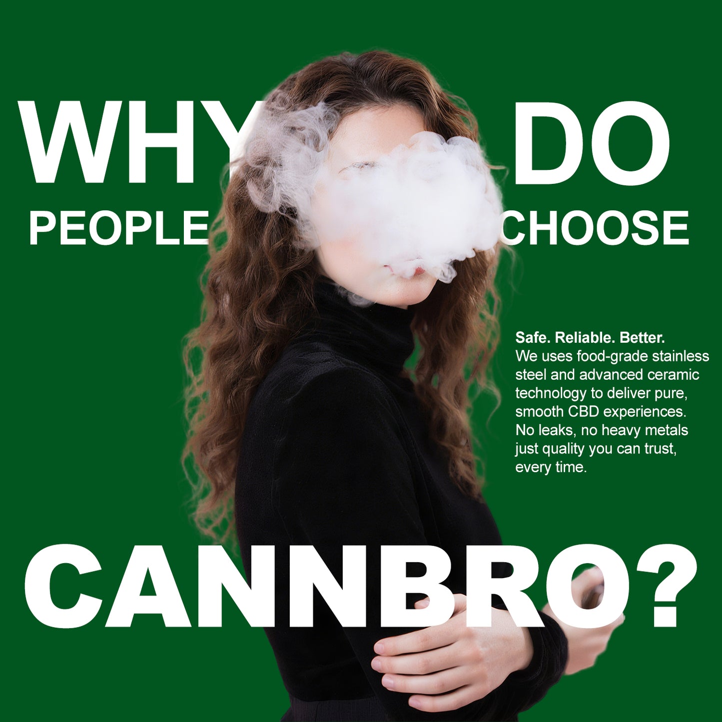 CannBro Preiswert 510 Keramik-Cartridge Mix Set – 0,5 ml (Rot, Gelb, Blau, Grün)