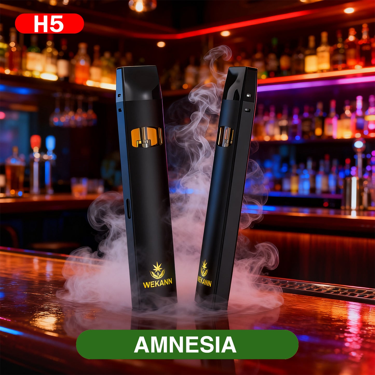WeKann H2 Disposable Vape – 1.0 ml (95%) Amnesia ⚡️ 95% H2