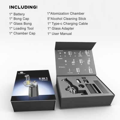 3-in-1 Wachs/Konzentrat/Live Rosin Shisha nachfüllbares Type-C DAB Gerät (SG100)/Lager in Deutschland