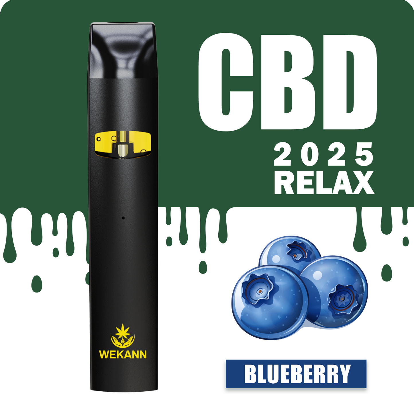 WeKann CBD Disposable Vape-1.0ml(95%)