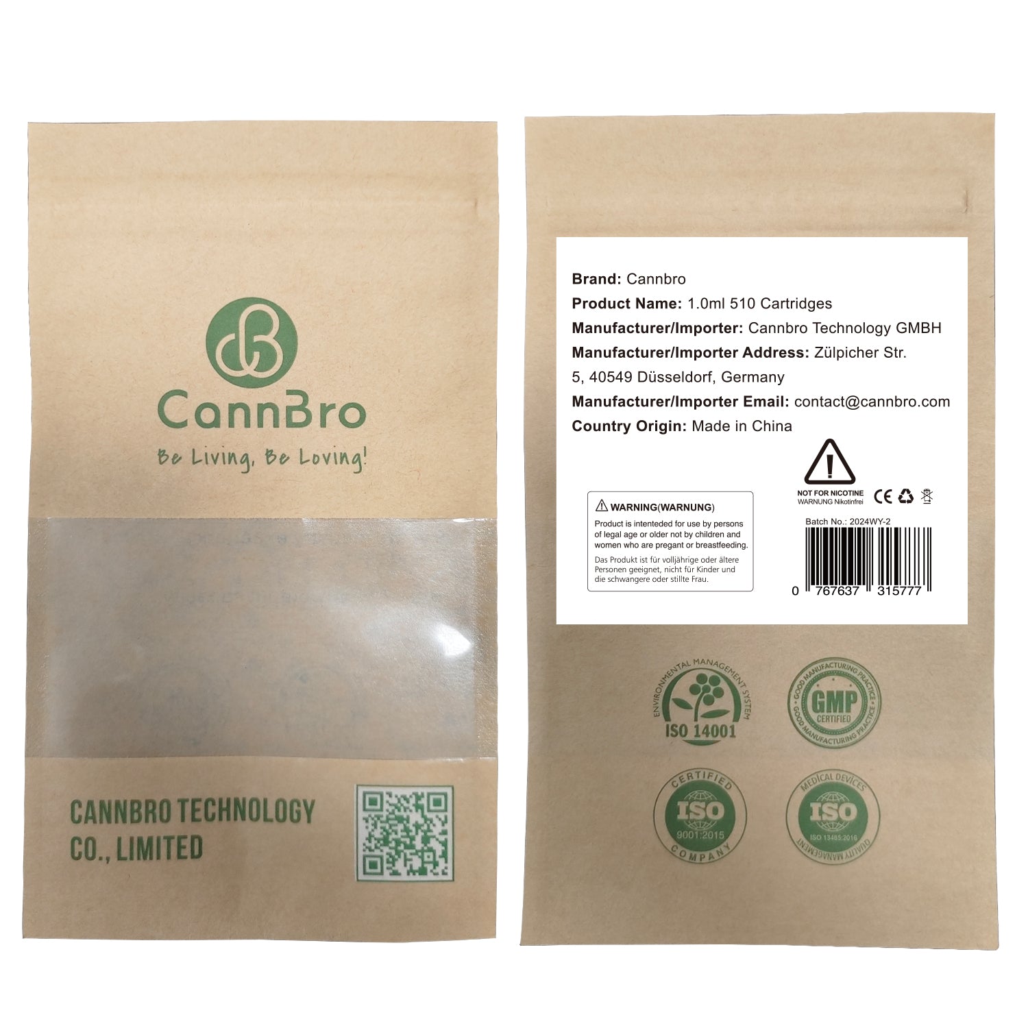 CannBro 510 Cartridges