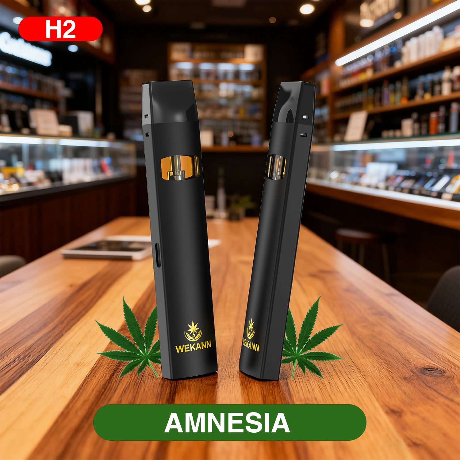 WeKann H2 Einweg-Vape – 1.0 ml (95 %) Amnesia ⚡️ 95 % H2