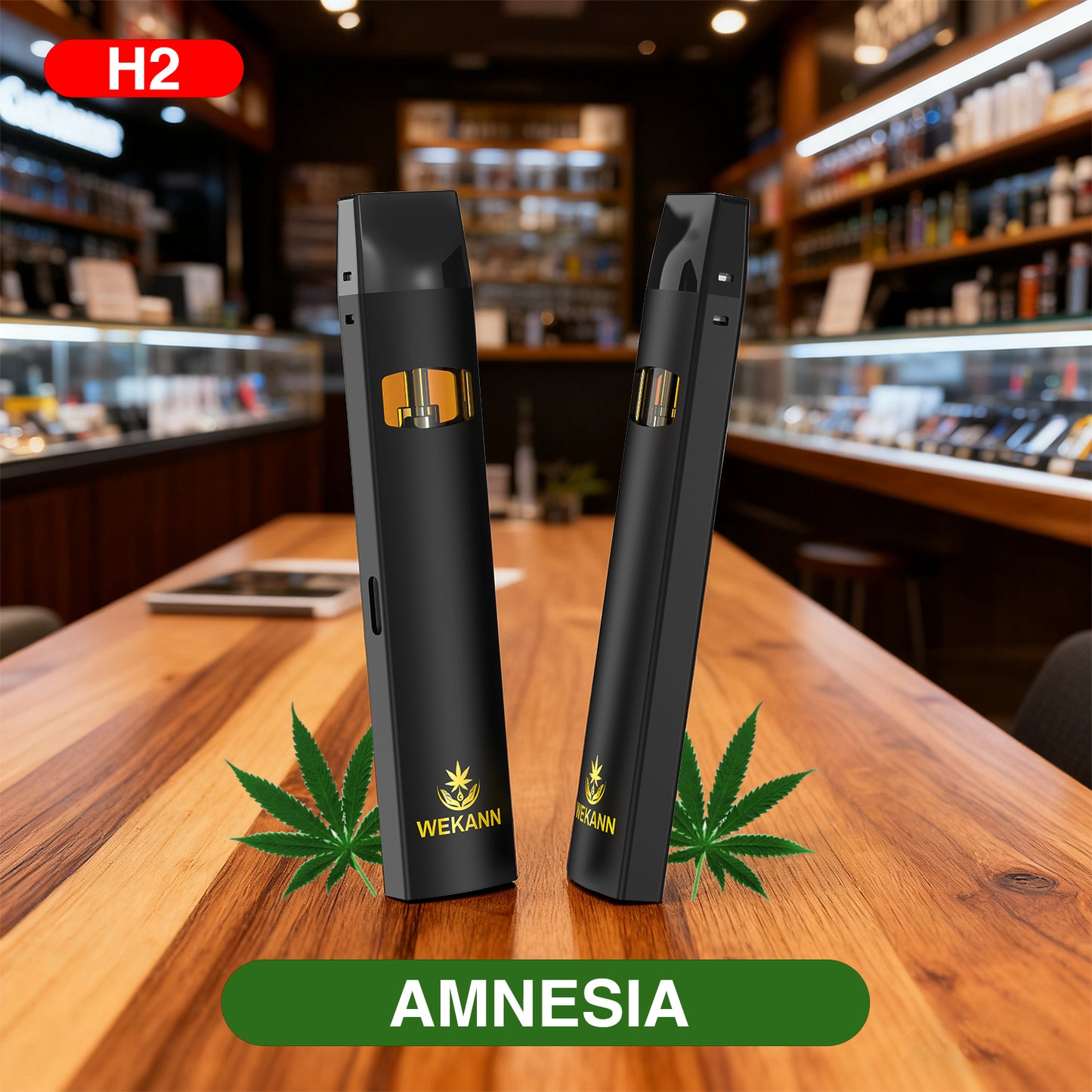 WeKann H2 Einweg-Vape – 1.0 ml (95 %) Amnesia ⚡️ 95 % H2