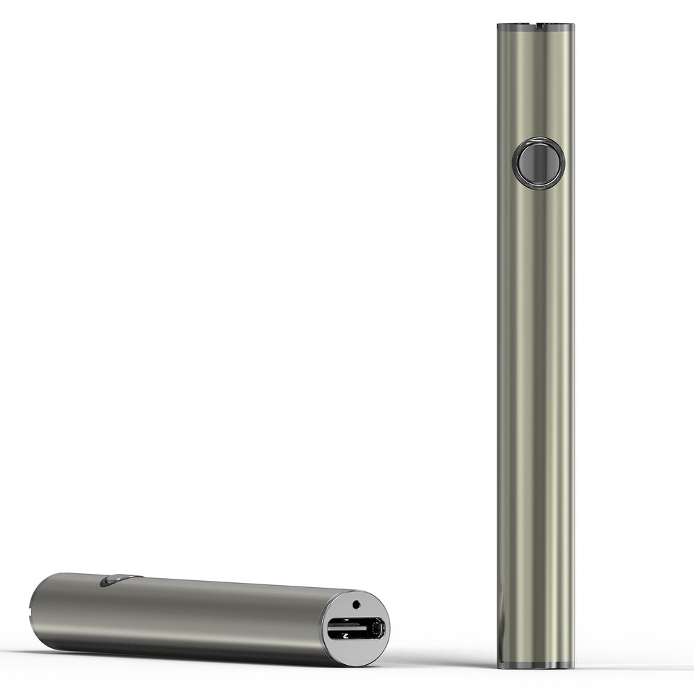 Luxury Metall Titan Druckknopf-Batterie – Edelstahl (P105BC)