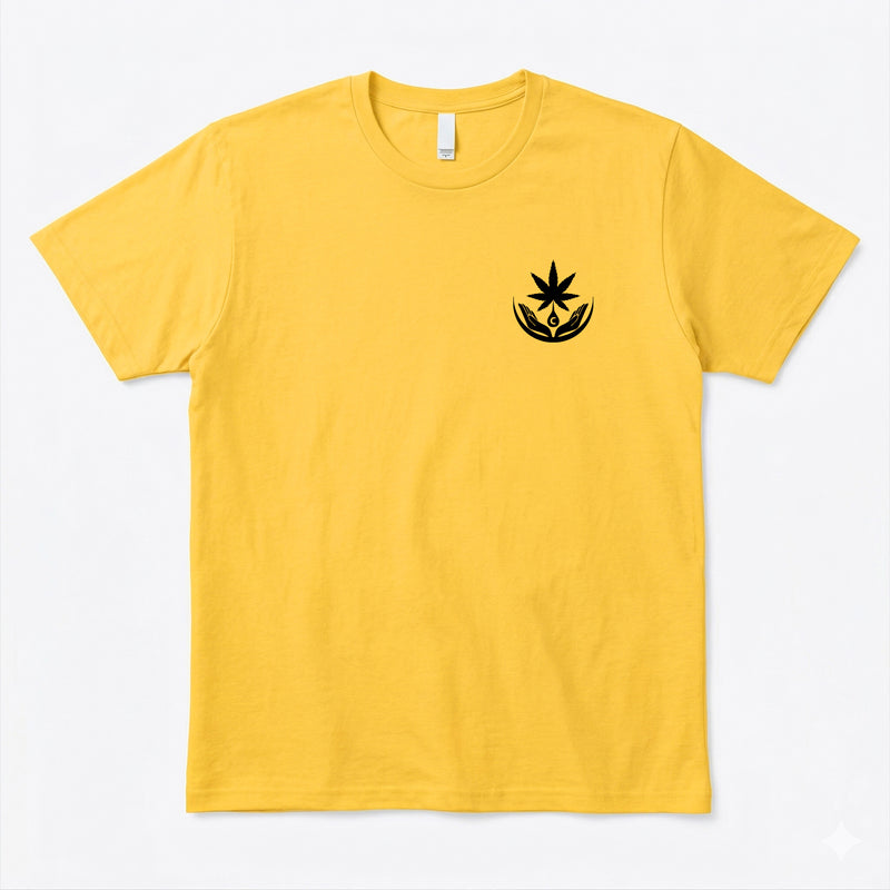 Wekann Logo T-Shirt – Premium Streetwear Tee-Yellow
