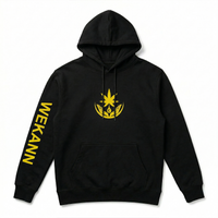 Wekann Logo Hoodie - Heavyweight Lifestyle Essential - Black