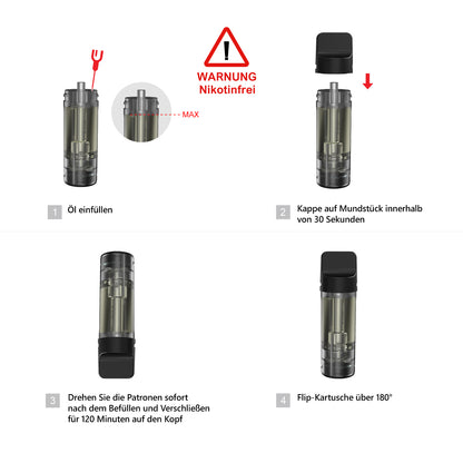 CannBro EmptyPods compatible with Elfa & Tappo