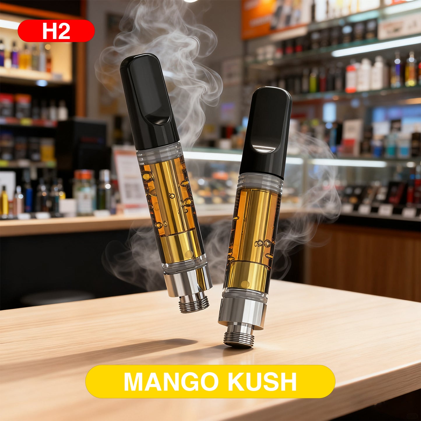 WeKann H2 Cartridge – 1.0 ml (95%) Mango Kush ⚡️ 95 % H2