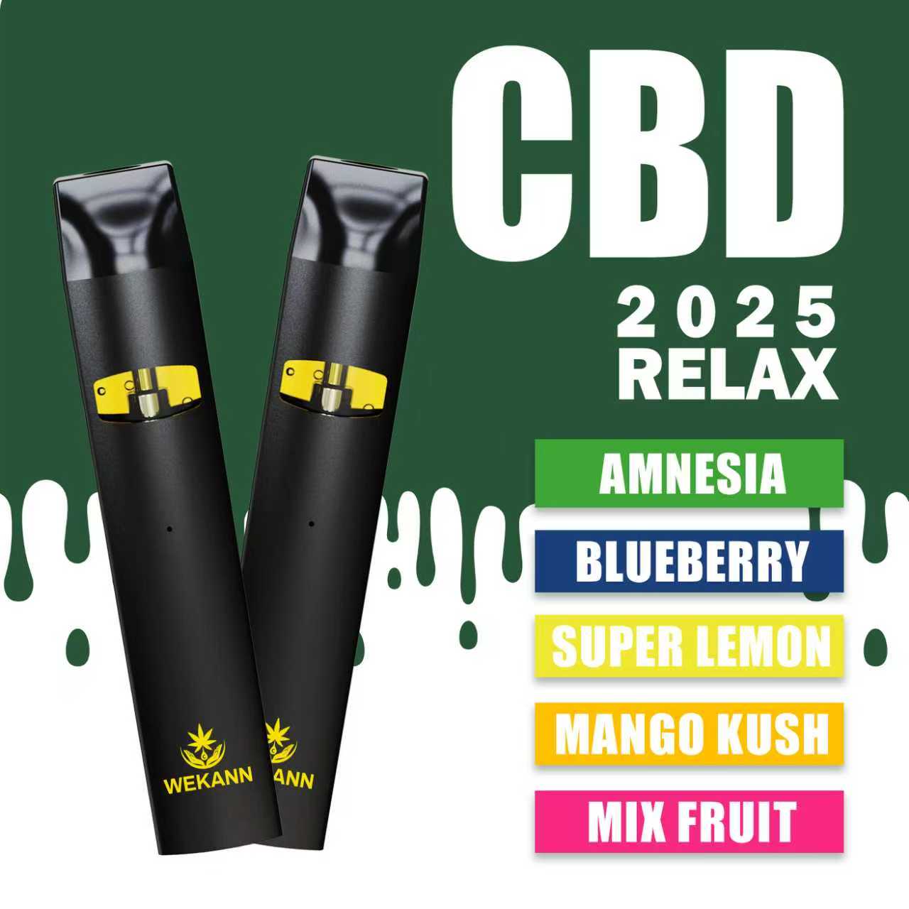 WeKann CBD Disposable Vape-1.0ml(95%)