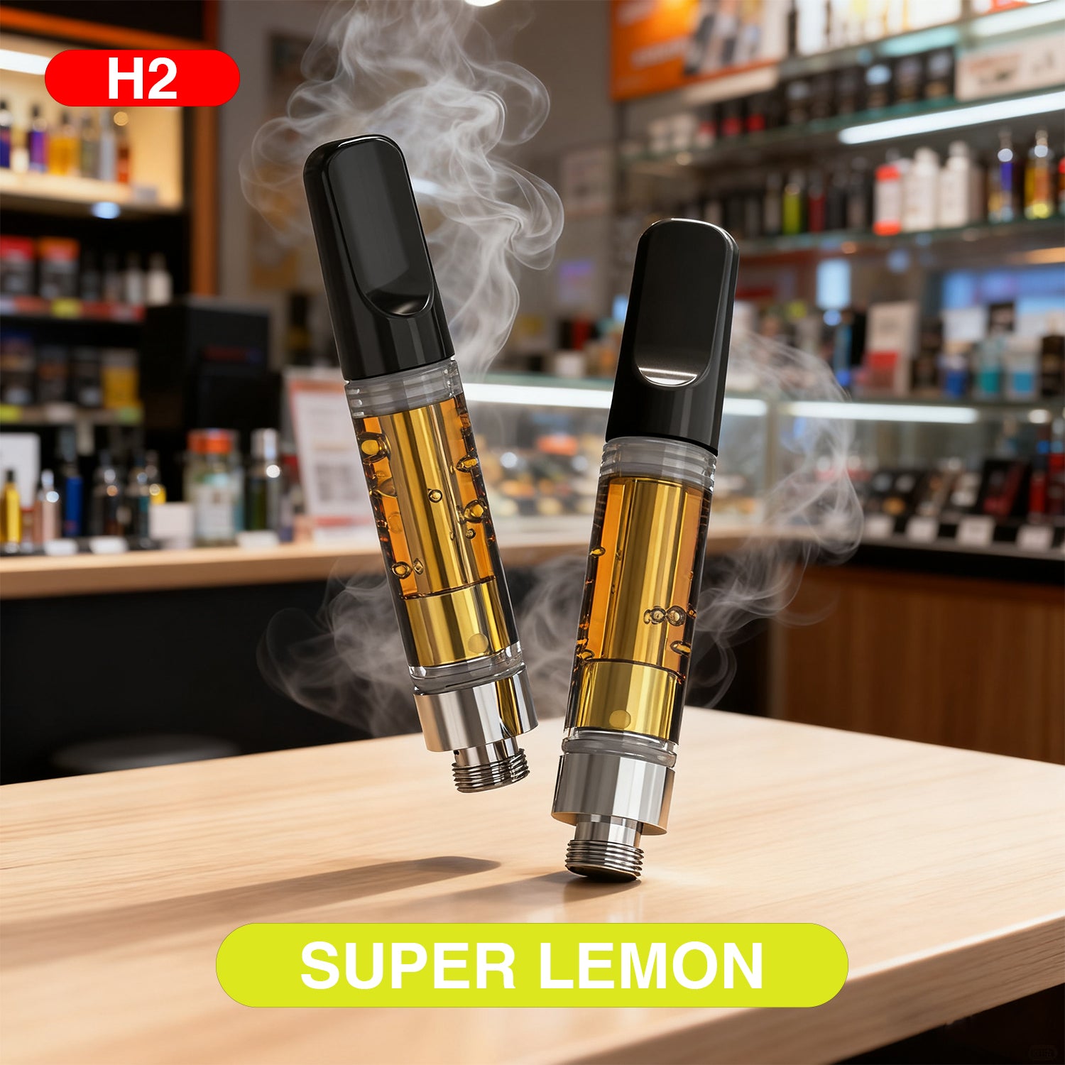 WeKann H2 Cartridge – 1.0 ml (95%) Super Zitrone ⚡️ 95 % H2
