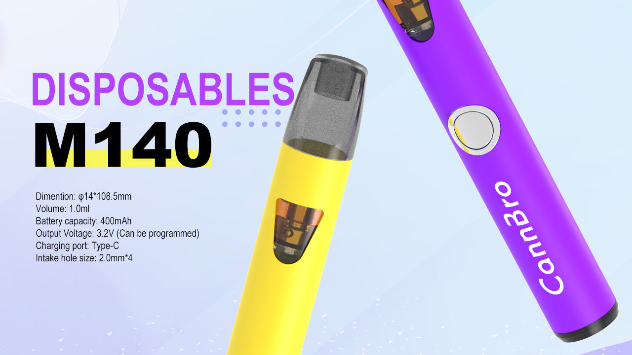 1 ml runder Einweg-Vape-Pen (M140）4–5 Wochen