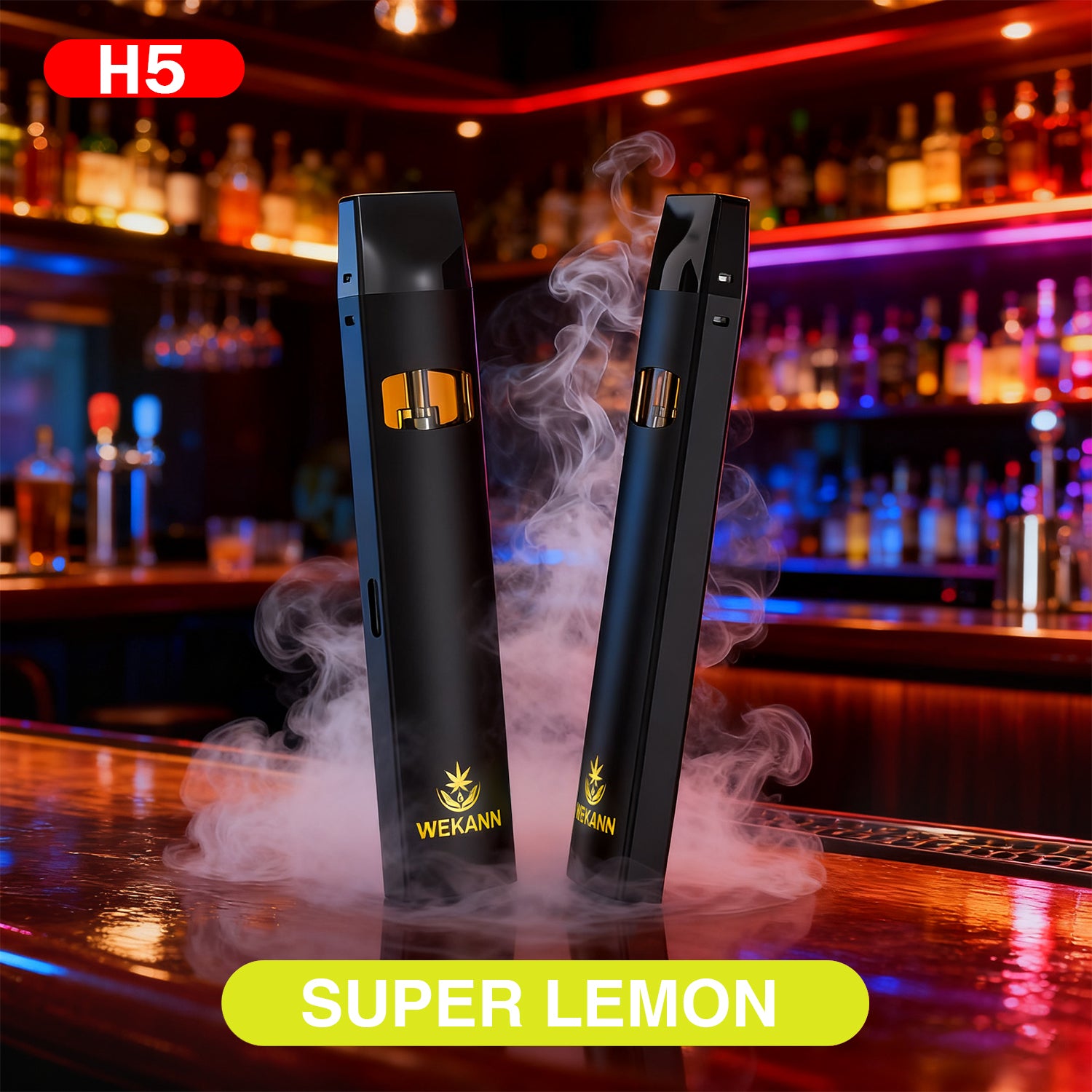 WeKann Premium Vape – 1.0 ml (95 %) Super Zitrone ⚡️ 95 % H5