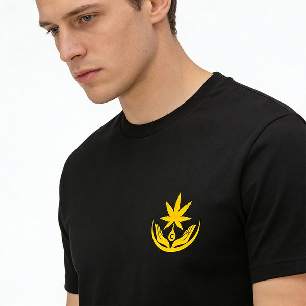 Wekann Logo T-Shirt – Premium Streetwear Tee-Schwarz