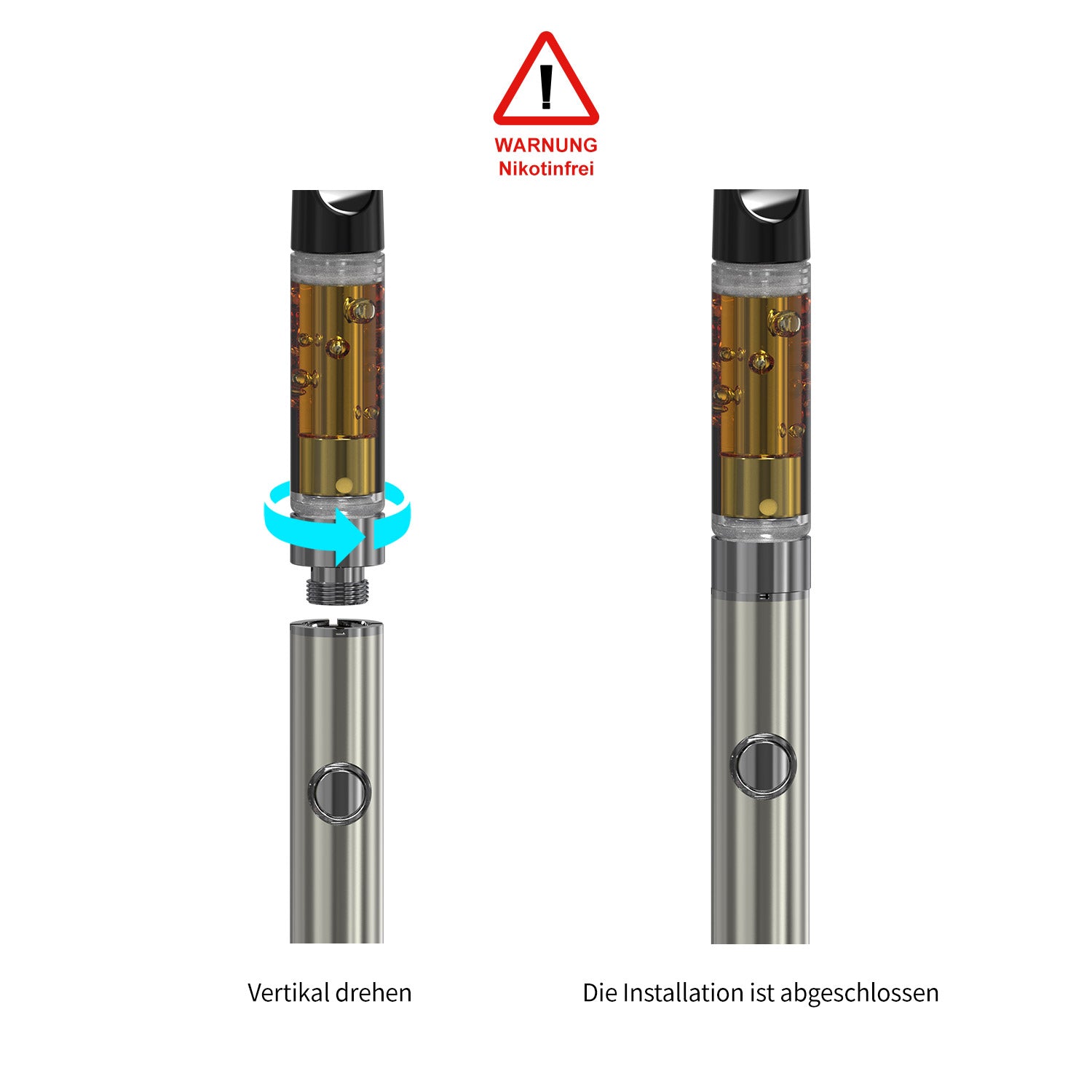 CannBro 510 Titan Button Battery
