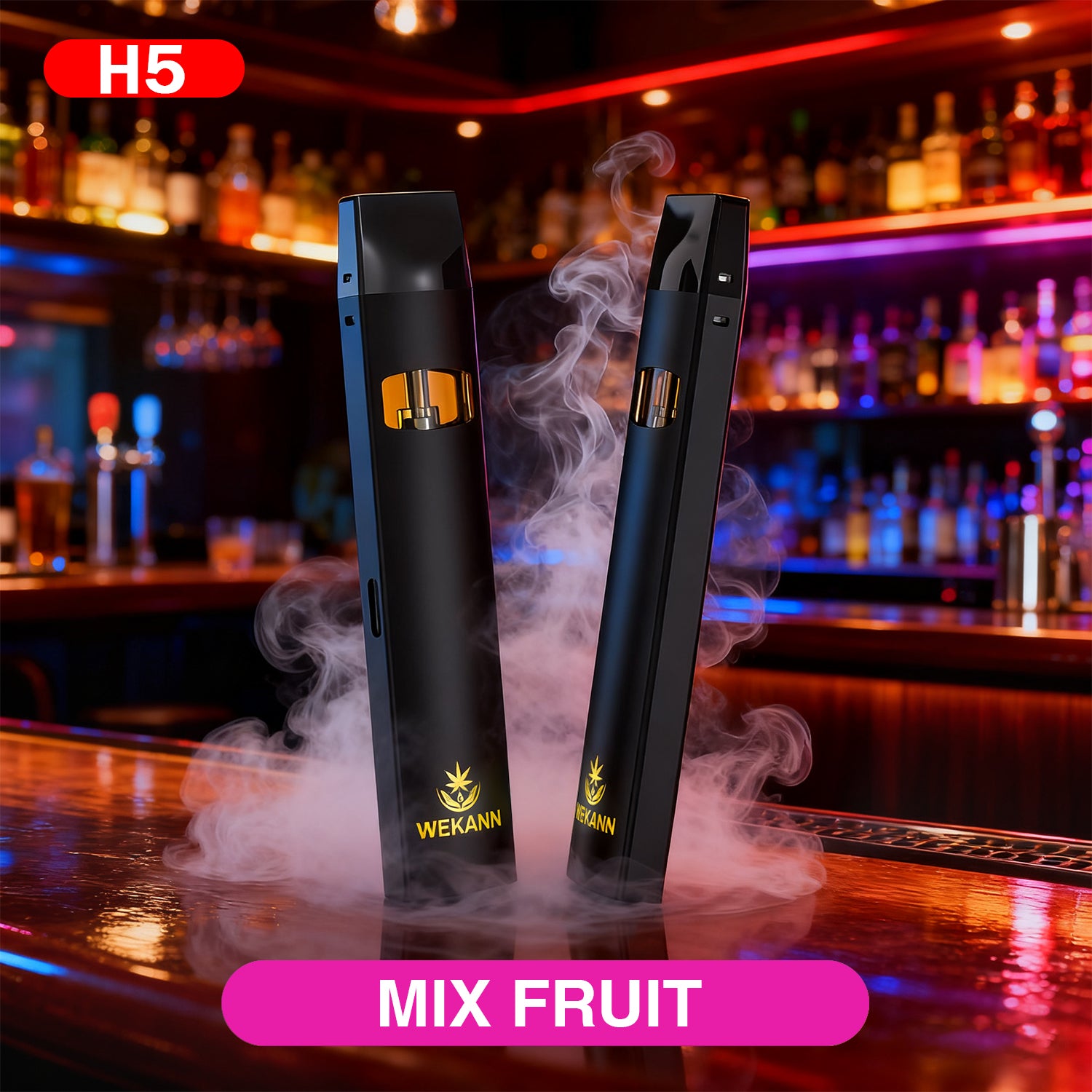 WeKann Premium Vape – 1.0 ml (95 %) Fruchtmix ⚡️ 95 % H5