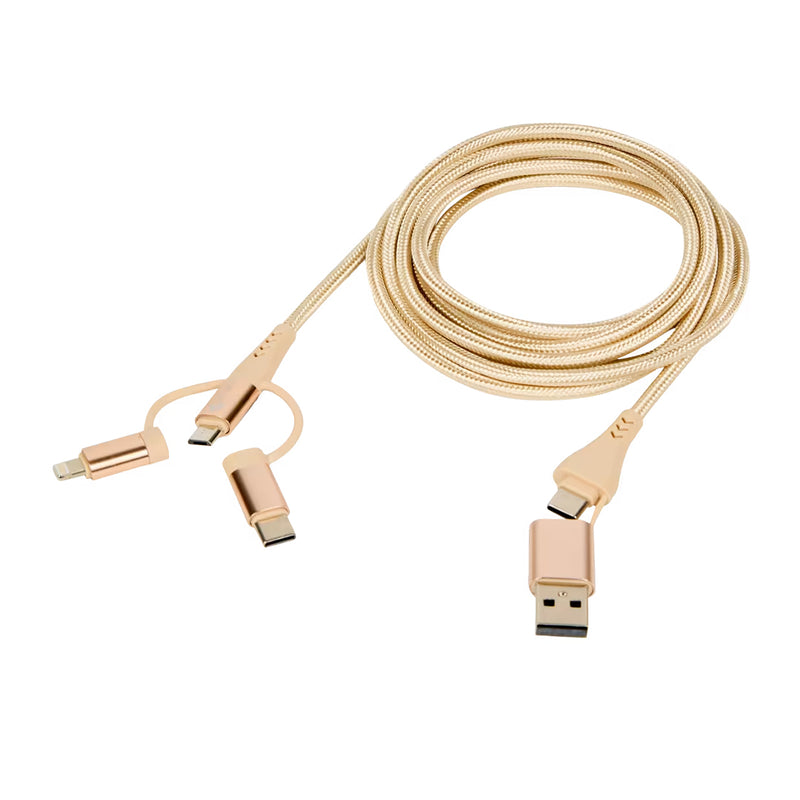 Sologic 6-in-1 Charging and Data Cable (2 m | Various Colors)