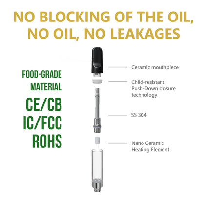 CannBro 510 Wooden Cartridges