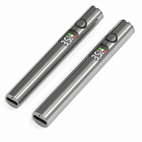 Luxury Metal Smart Display Push Button Battery (P107C)
