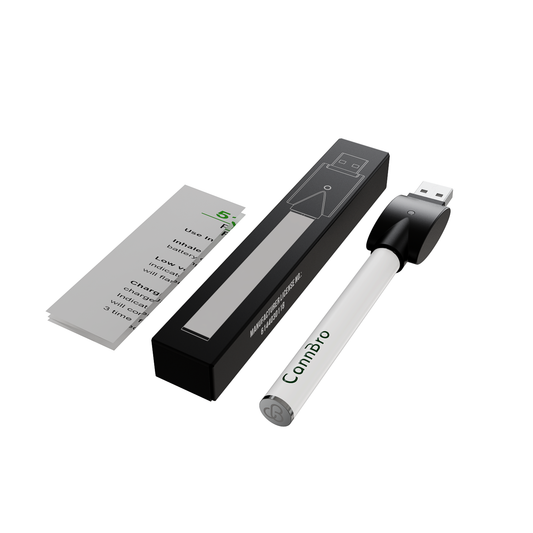 CannBro Preiswert 510 Starter Kit – Weiß (Zugaktivierung)