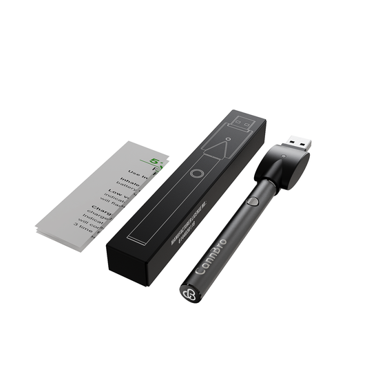 CannBro Preiswert 510 Starter Kit – Schwarz (Druckknopf)