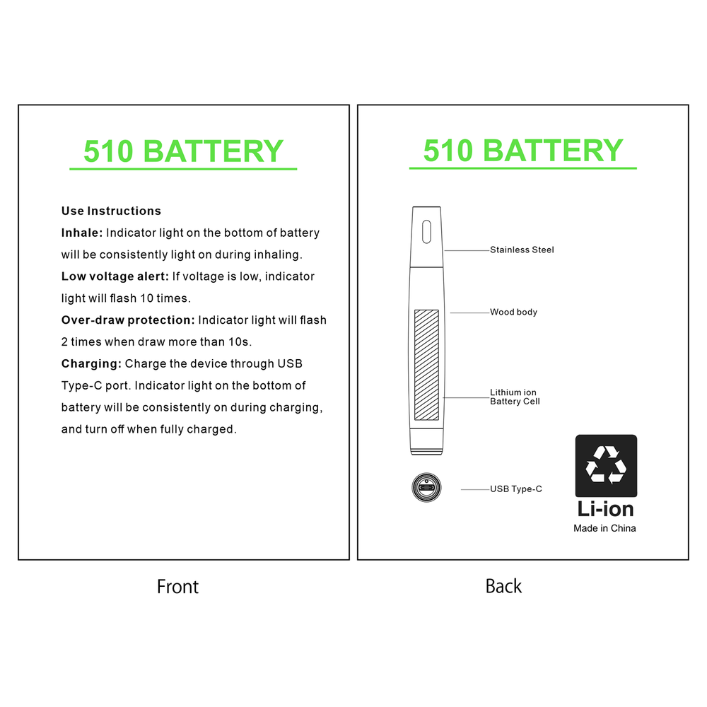 verano vape battery instructions SMOK main image 1