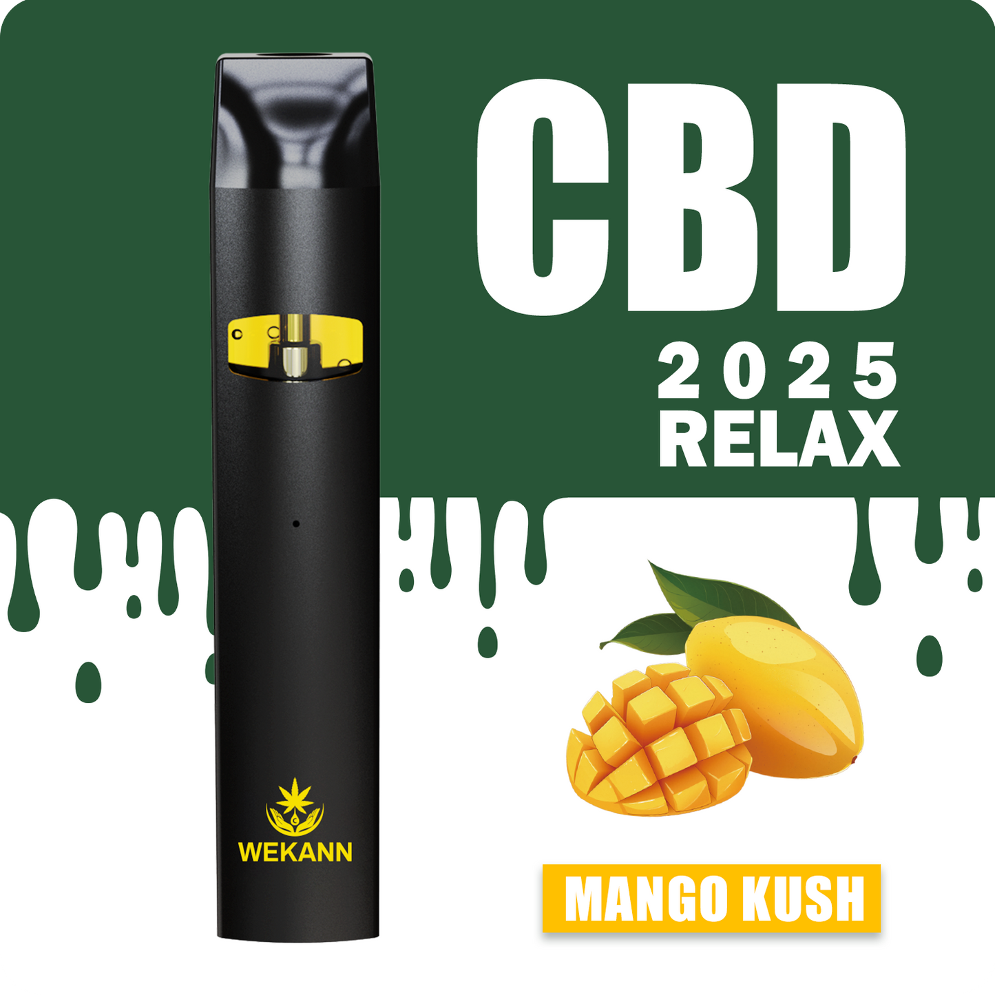 WeKann CBD Disposable Vape-1.0ml(95%)