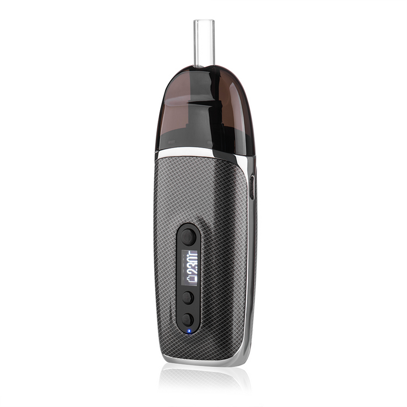 Aurola Herb Vaporizer with Glass Mouthpiece and OLED Display