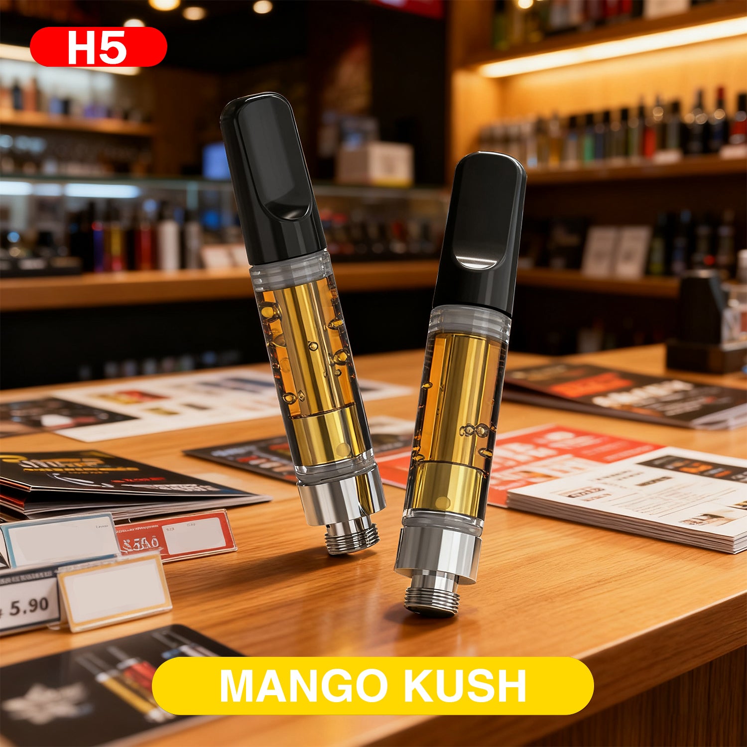 WeKann Premium Cartridge – 1.0 ml (95%) Mango Kush ⚡️ 95 % H5