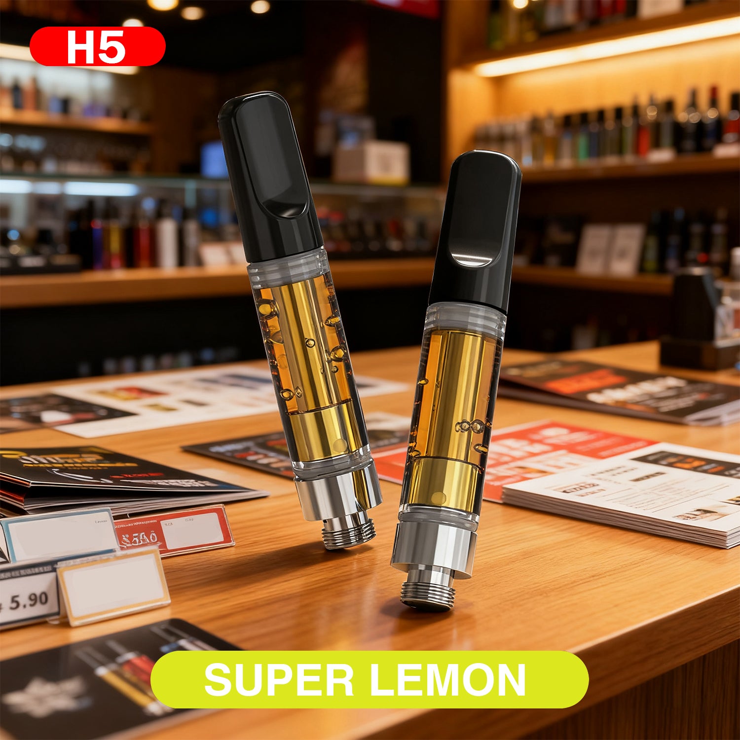 WeKann Premium Cartridge – 1.0 ml (95%) Super Zitrone ⚡️ 95 % H5