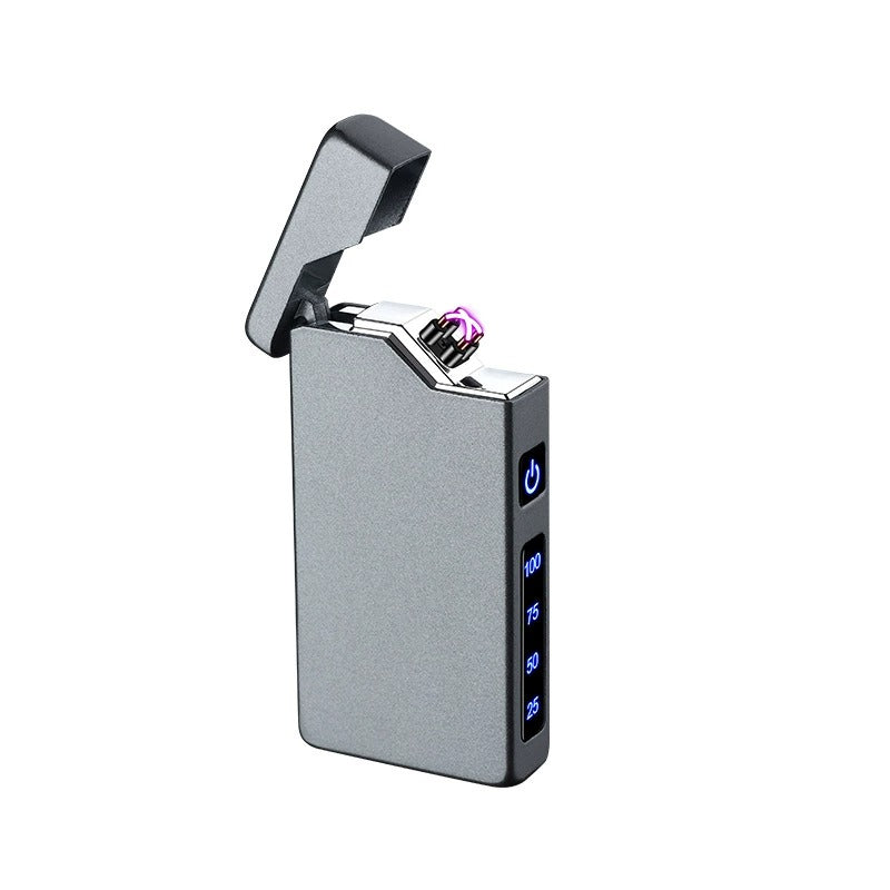 Double-Arc USB-Feuerzeug – Flammenlos, Metallgehäuse
