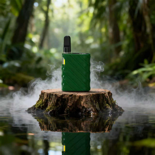 CannBro Luxury Metall 510 Opener Zugaktivierte Vape-Batterie – Grün