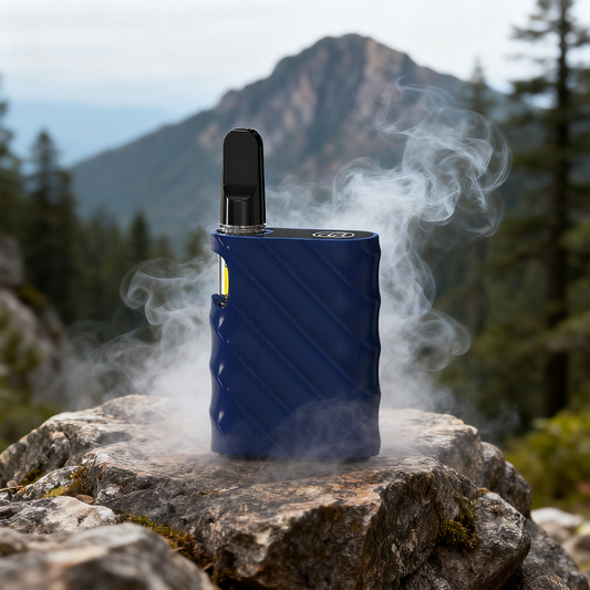 CannBro Luxury Metall 510 Opener Zugaktivierte Vape-Batterie – Blau