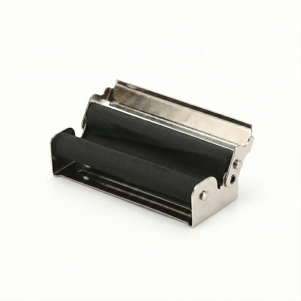 Metall-Zigarettenroller mit Deckel – 78 mm