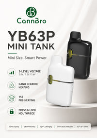 🔥 ✨NEU✨ Disposable YB63P Mini Tank Postless